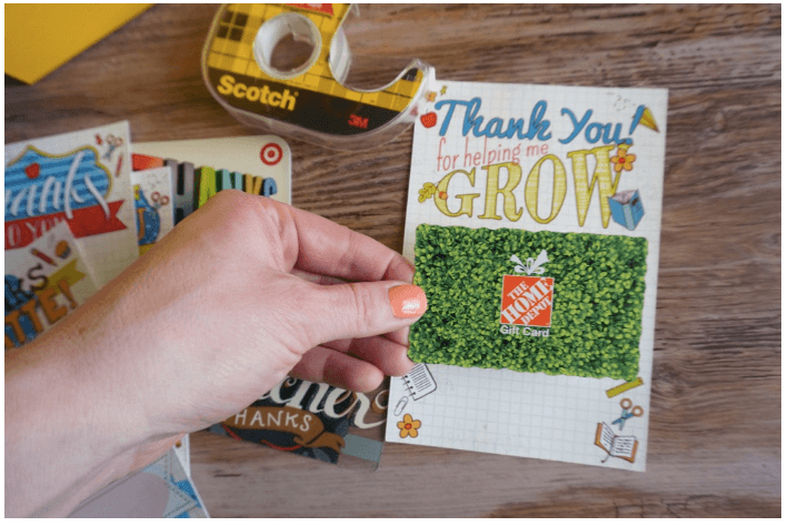 Teacher Gift Card Printables - Hardware Store