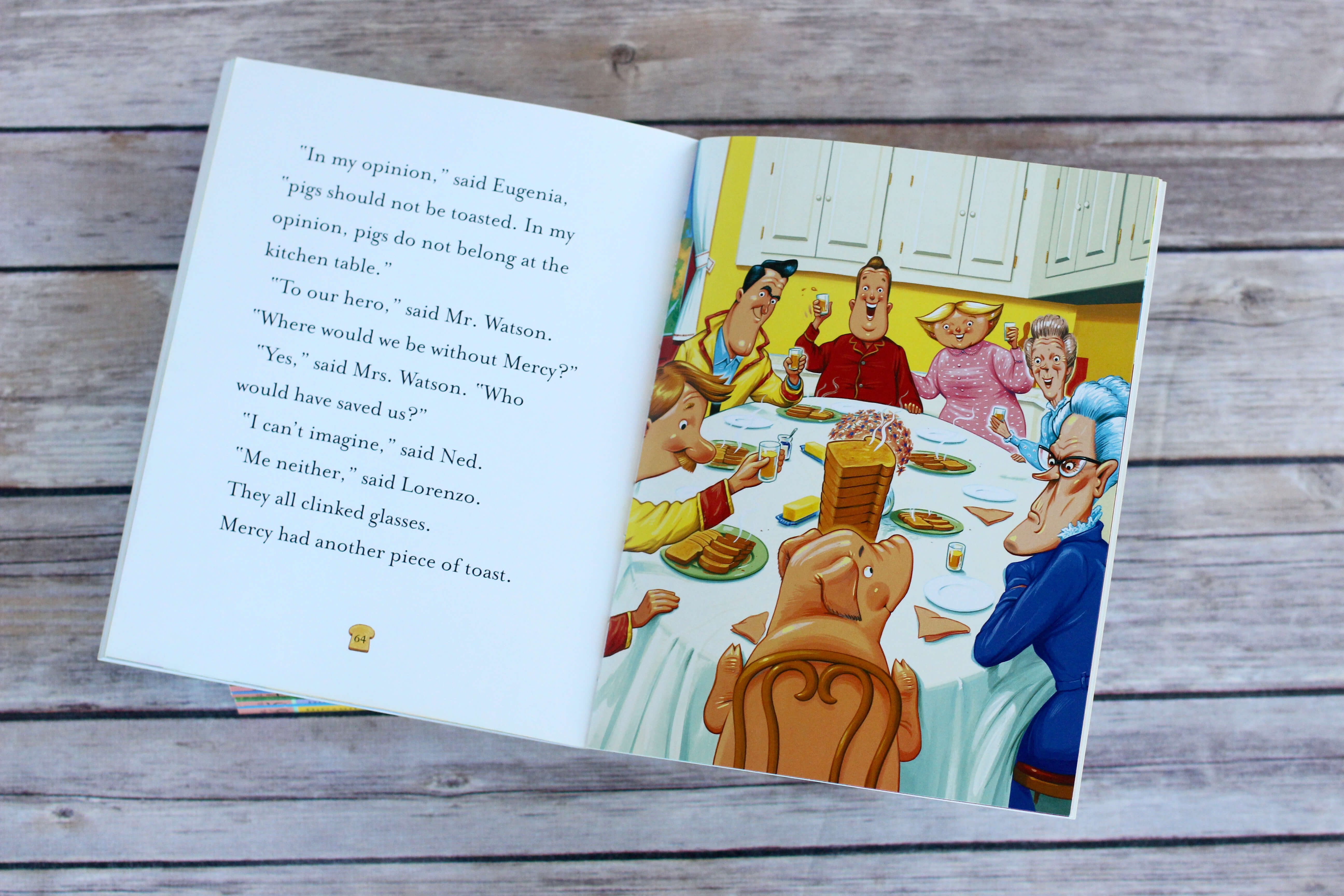 Mercy Watson Color Illustrations. First Chapter Book to Read Aloud to your preschooler or kindergartener