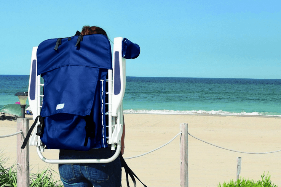 Beach Guide with Kids. Tips and Tricks. Rio Backpack Beach Chair.