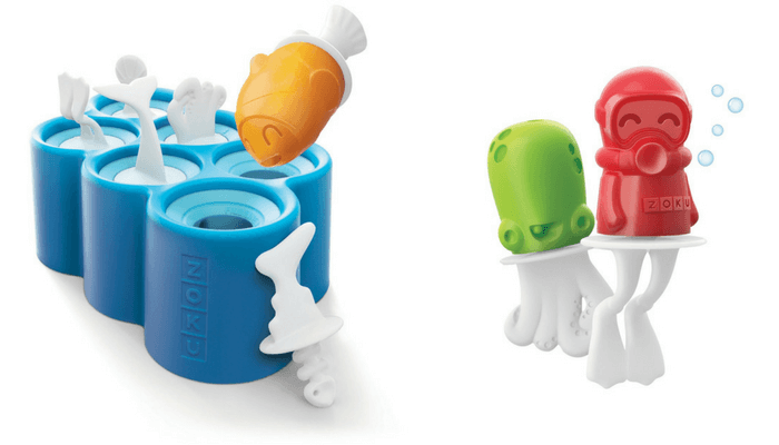 Products to Make Eating Fun for Kids. How to Get Picky Eaters to Try New Foods. Zoo Fish Pop Molds.