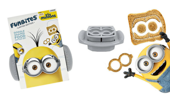 Products to Make Eating Fun for Kids. How to Get Picky Eaters to Try New Foods. Funbites Minion Google Sandwich Cutter.