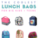 Best Lunch Bags for Kids and Teens | Insulated lunch boxes with cute patterns, innovative design and stylish finishes | Back to School shopping guide