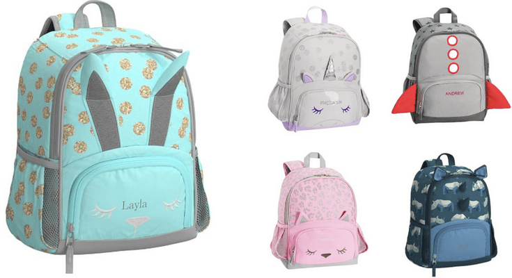Pottery Barn Kids Mackenzie small backpack - Best Toddler Backpacks for back to school