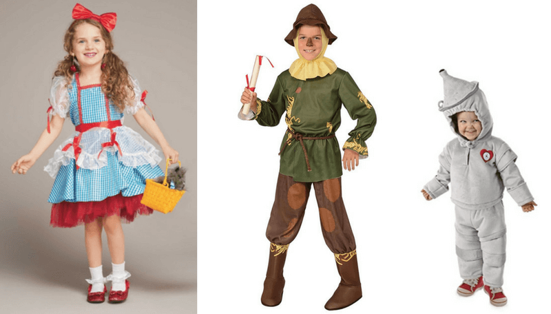Creative Halloween Costumes for Siblings - Wizard of Oz
