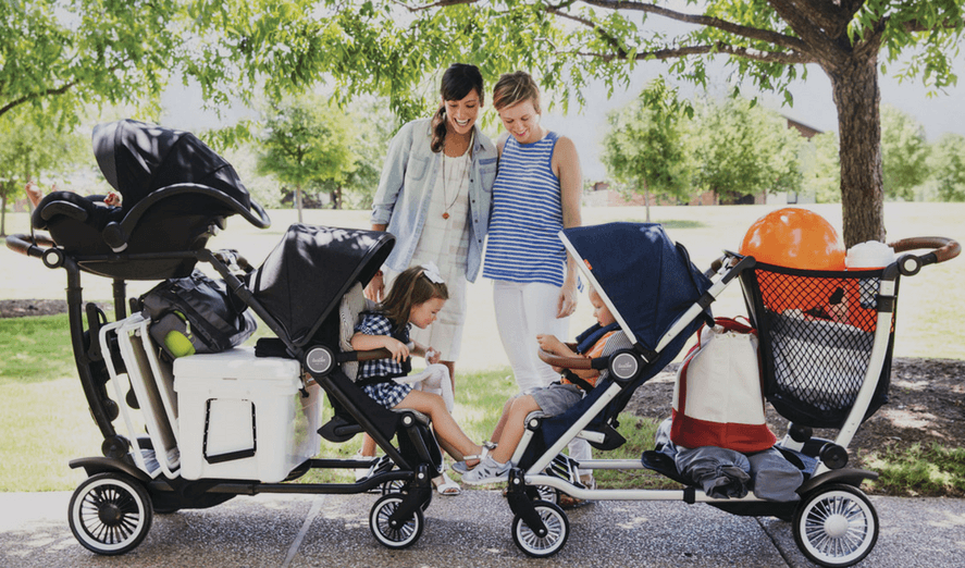 Meet the Austlen Entourage. The Convertible Stroller That Carries Everything (So You Don’t Have To).