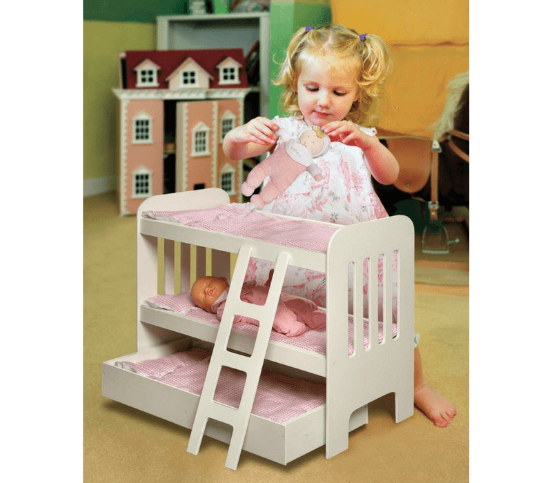 Gift Guide Best Toys for Doll Lovers - Badger Basket Bunk Bed