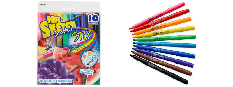 Best Non-Toy Gifts for Kids - Hobbies & Interests - Scented Markers