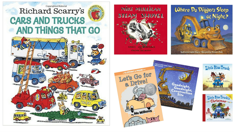 Best Vehicle Books for Kids | Gift Ideas For Car, Truck, Machine and Construction Lovers | Best Books For Boys