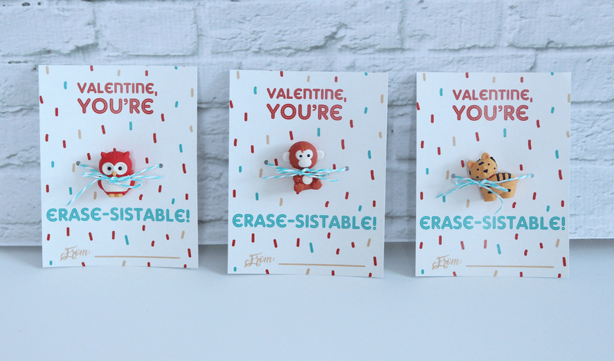 No Candy Printable Valentines Cards For Your Kids School Classroom