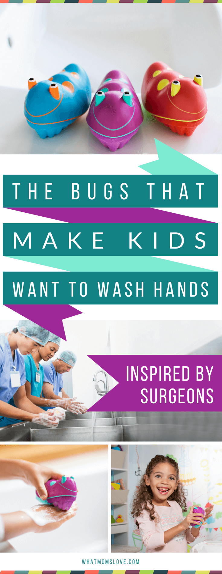 Scrub Bugs - keep your kids healthy all year round - especially during the winter, flu and cold season! These Scrub Bugs are 3 times more effective, and a fun way to get kids to wash their hands - keeping them healthy, instead of sick - hurrah! Learn more and get an exclusive promo code at whatmomslove.com