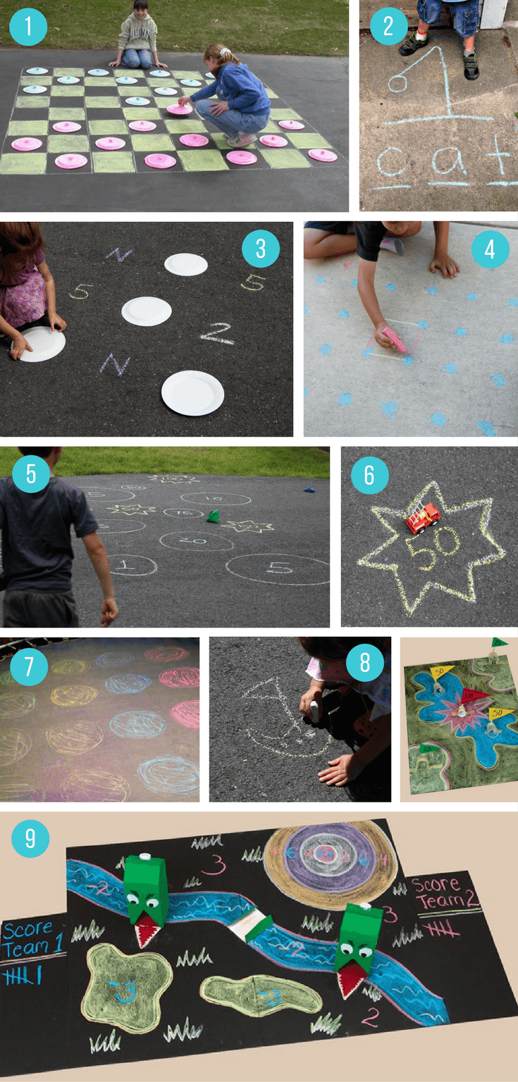 16 Easy Ways to Make DIY Chalk  Diy chalk, Activities for kids