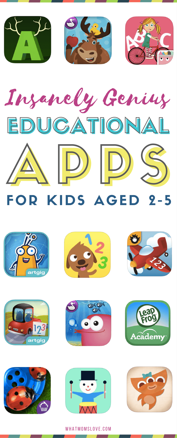 The Best Educational Apps for toddlers and preschoolers