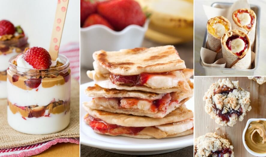 Peanut Butter Jelly recipes for kids