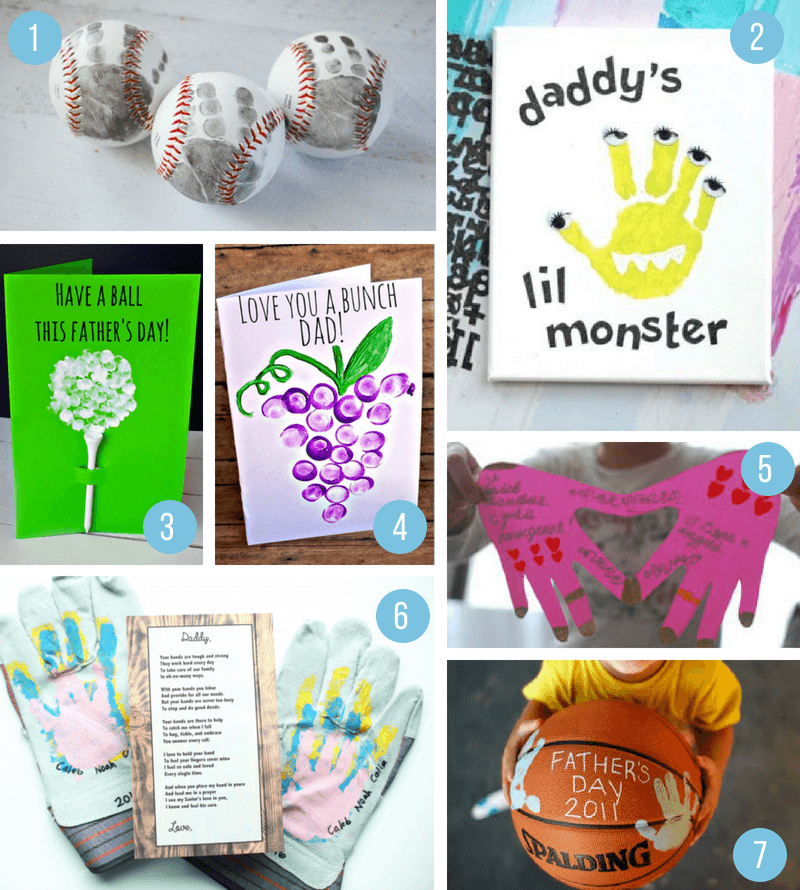 diy father's day from baby