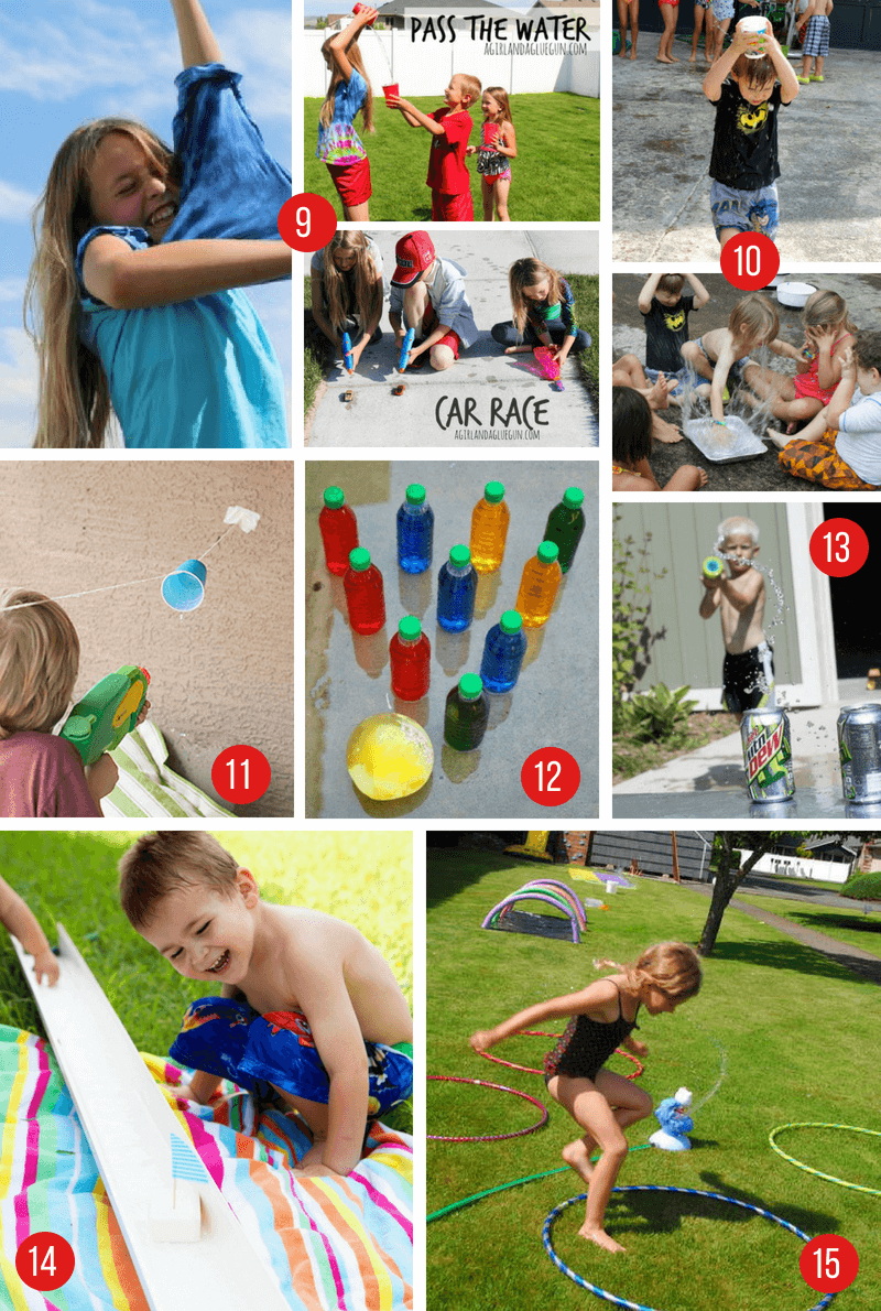 26 Fun Games to Play with Water this Summer - Kid Activities