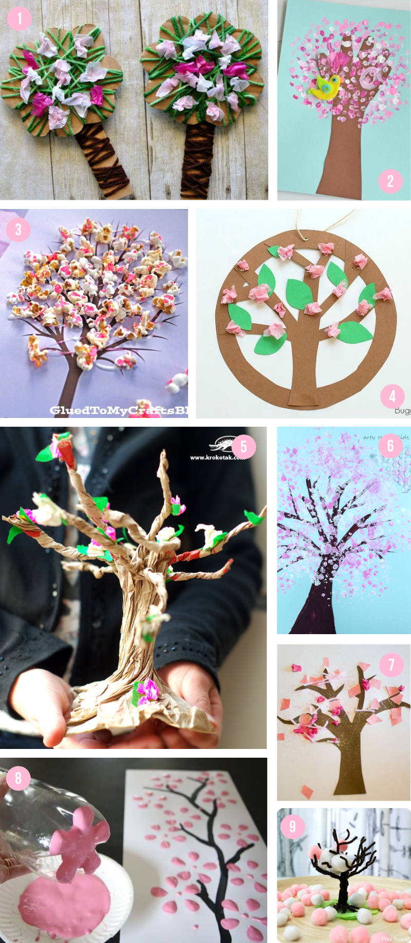 8 Easy Flower Art Craft Projects for Kids