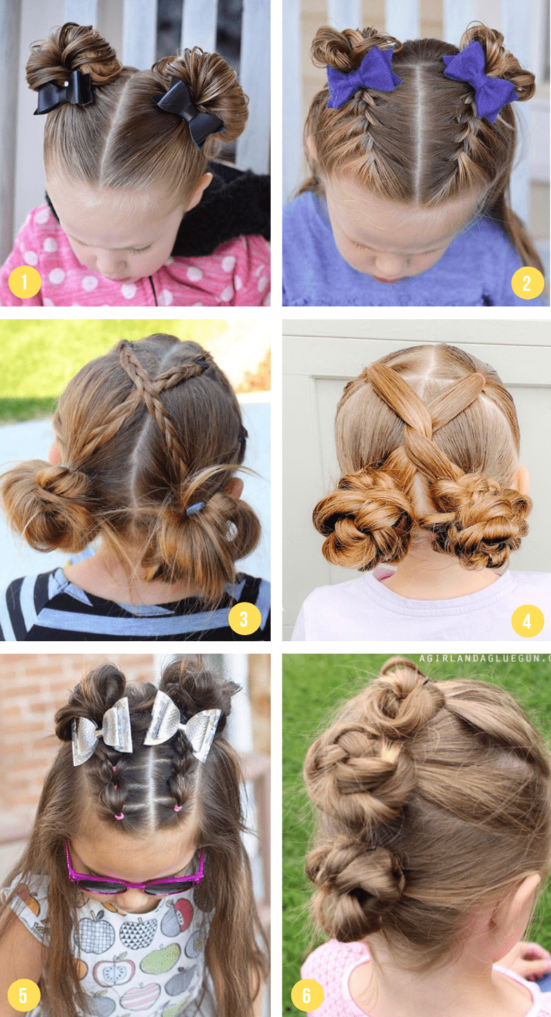 Easy Girls Hairstyles For Toddlers, Tweens & Teens - what moms love