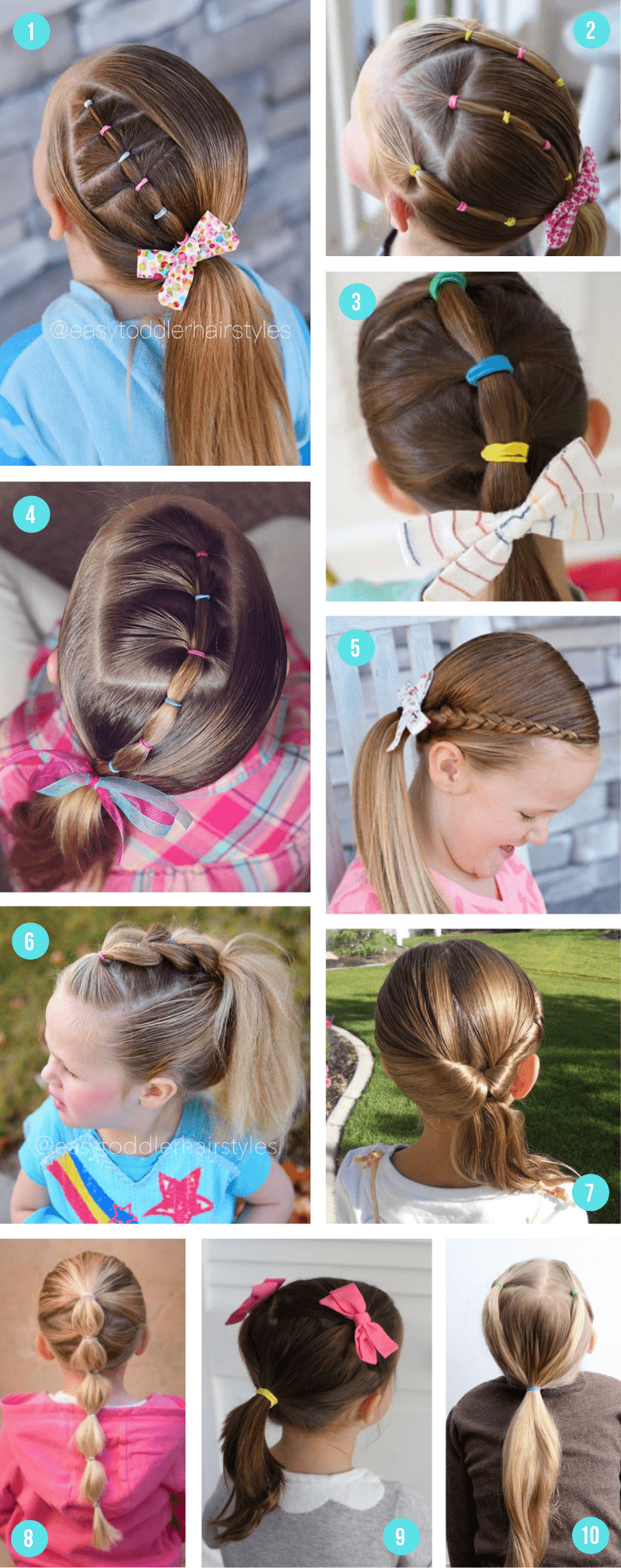 Easy Girls Hairstyles For Toddlers Tweens Teens What Moms Love