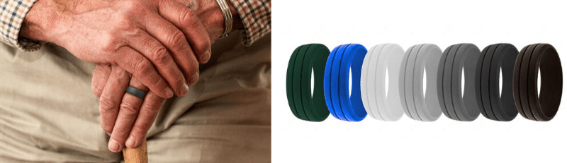 silicone rings for men