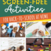 Kid Approved Screen Free Activities PIN