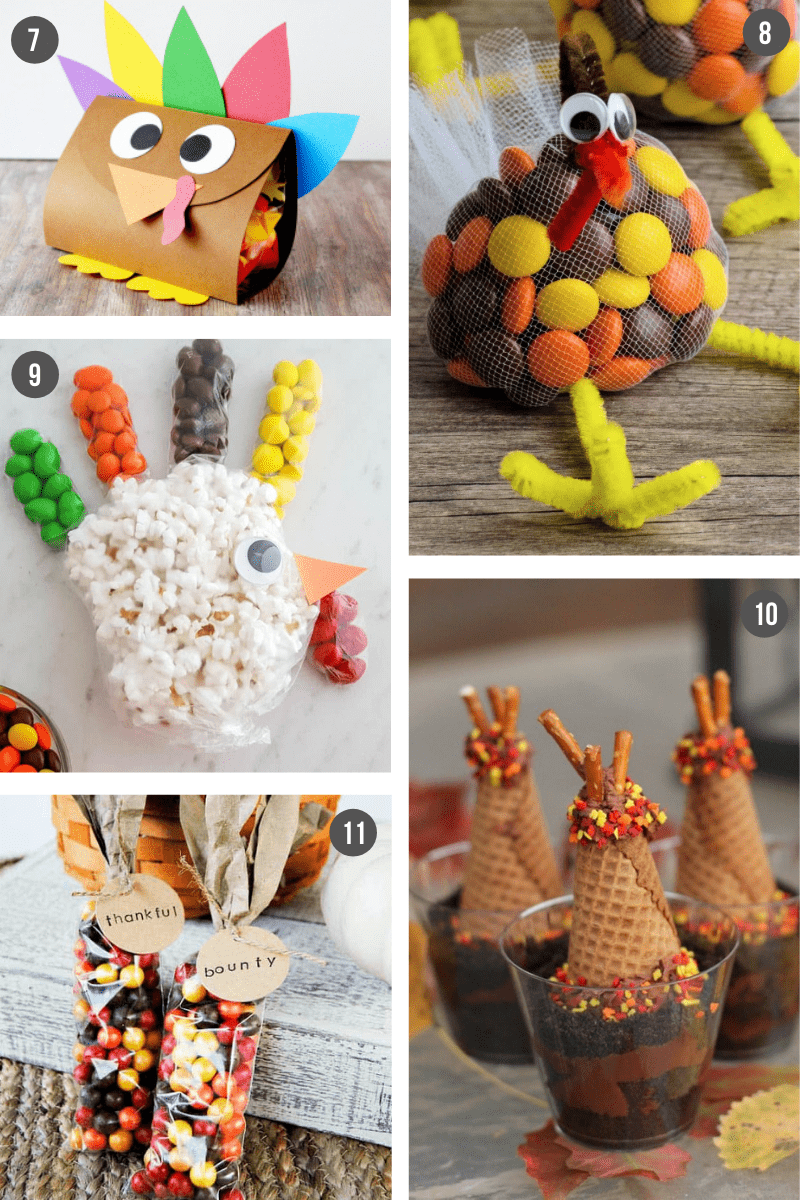 4 Crazy Kings: Thanksgiving Kids Craft: Model Magic Tukey