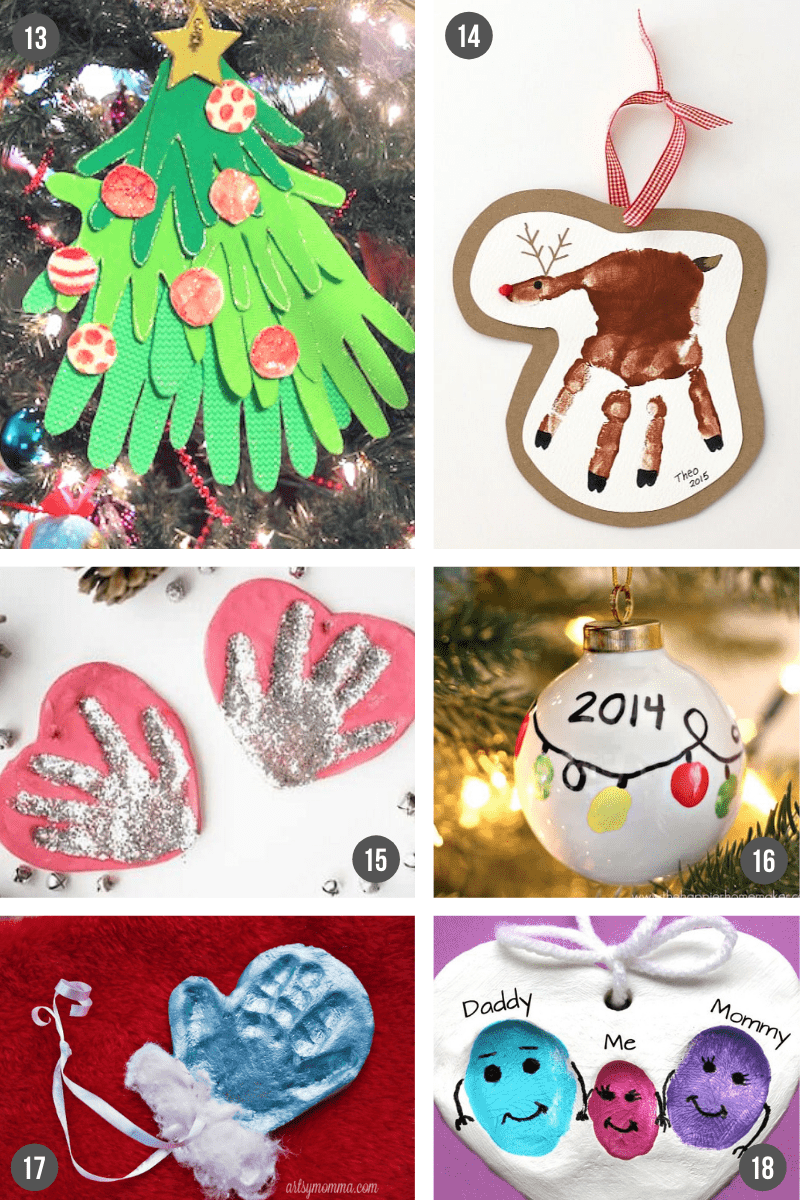  Family Ornament Personalized Christmas Gifts for Family with  Kids Names : Handmade Products