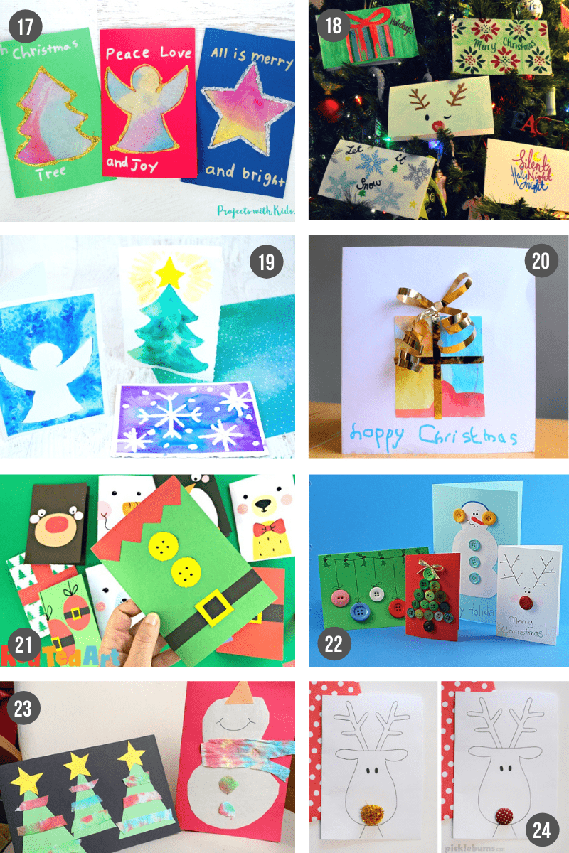 No Mess Christmas Craft Ideas for Kids - Emma Owl