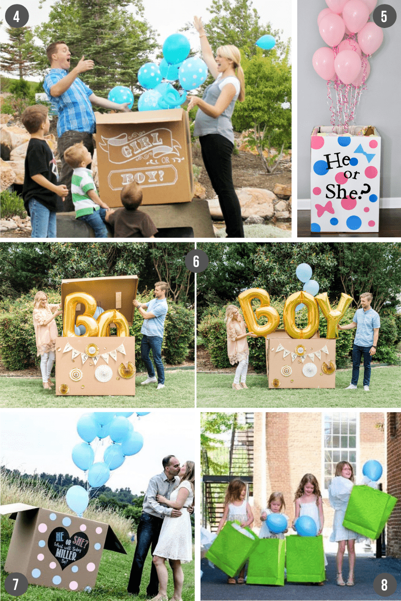 Gender Reveal Party Decor, Snickerplum's Party Blog