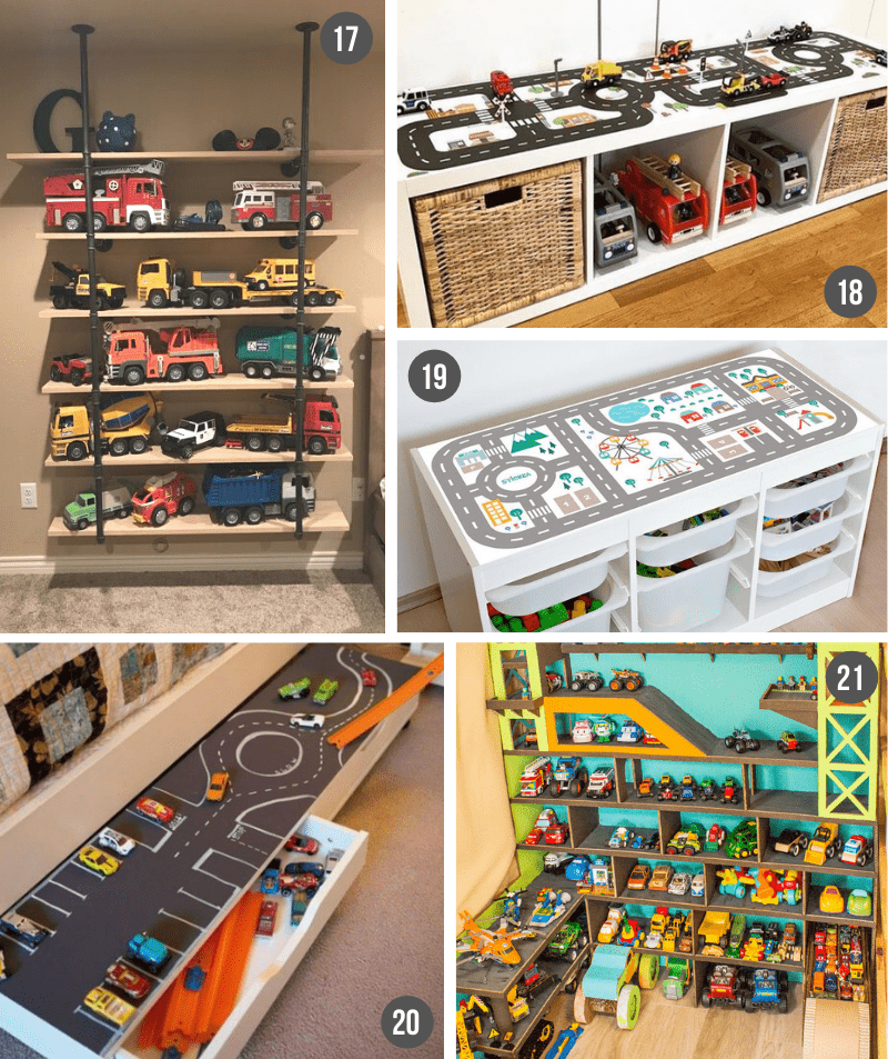 20 DIY Toy Storage Ideas for Small Spaces - The Handyman's Daughter