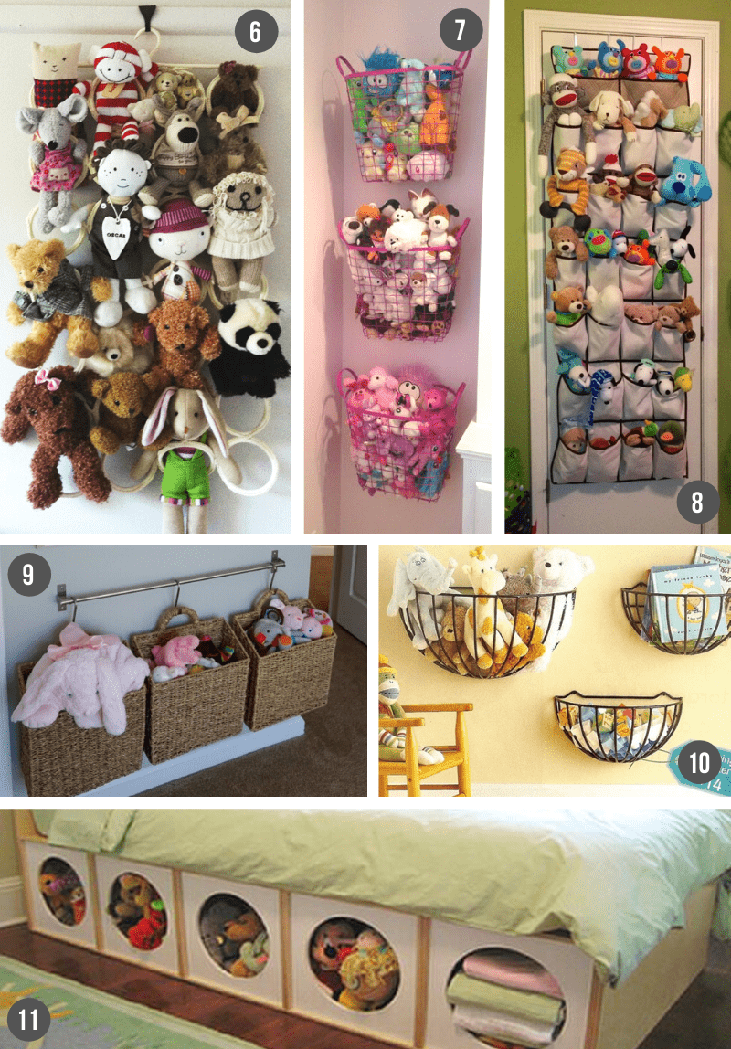 12 Best Creative Stuffed Animal Storage Ideas - Organize Stuffed