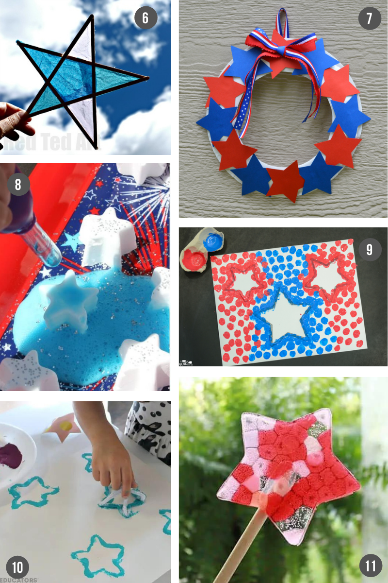 Printable New Year's Eve Garland - Red Ted Art - Kids Crafts