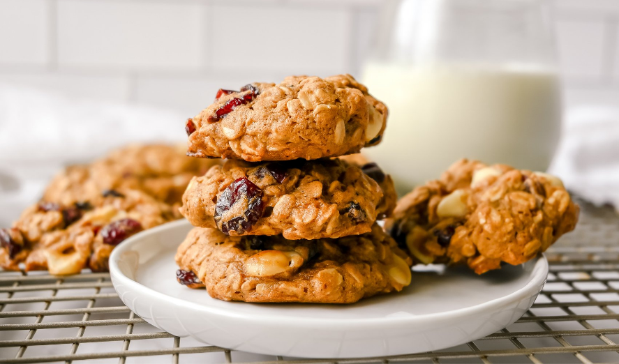 Healthy White Chocolate Cranberry Cookie Recipe – the Best Soft, Chewy Holiday Treat!