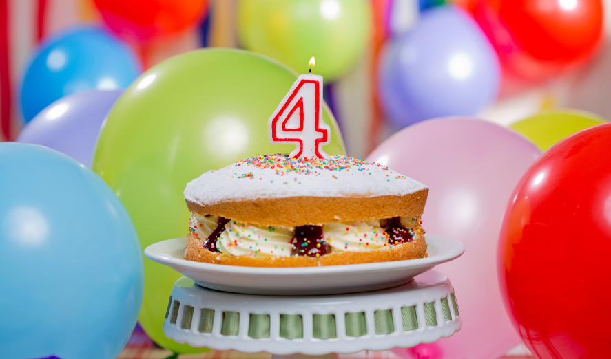 Unique 4th Birthday Party Themes for Girls and Boys | Celebrate your 4-year-old with these creative birthday ideas, including inspiration for decorations, party favors, cake, food and more!