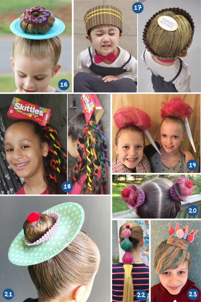 220+ Crazy Hair Day Ideas. Wacky School Hairstyles for Girls, Boys ...