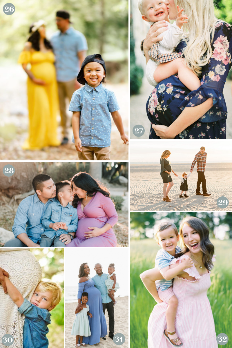 Maternity photo ideas for families siblings 4