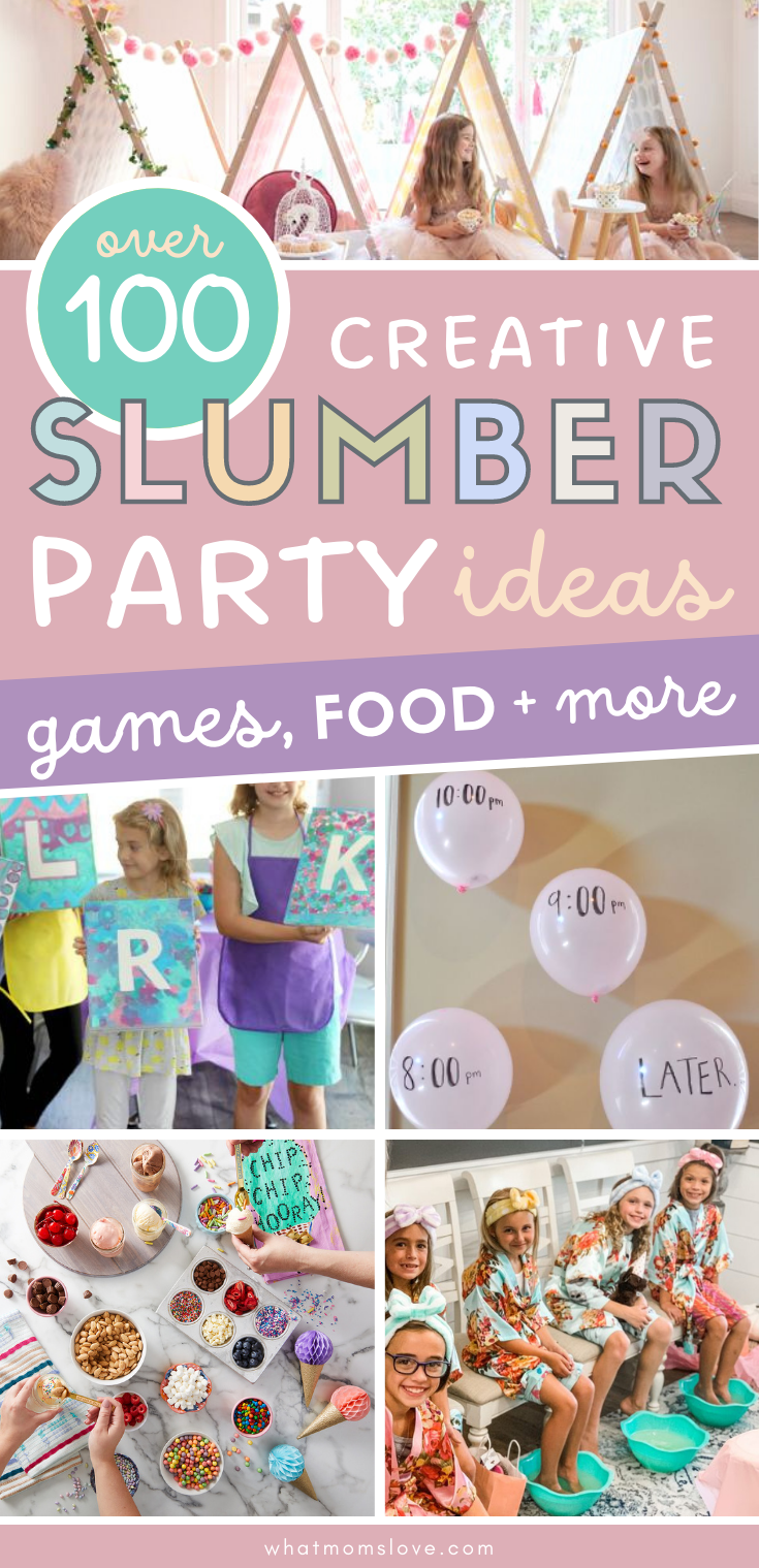Slumber birthday party ideas - A Pretty Celebration