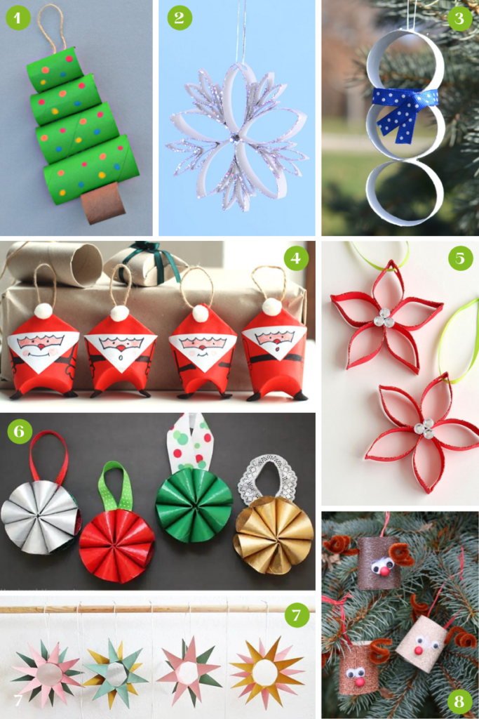 Christmas Toilet Paper Roll Crafts For Kids. 50+ Creative Holiday ...