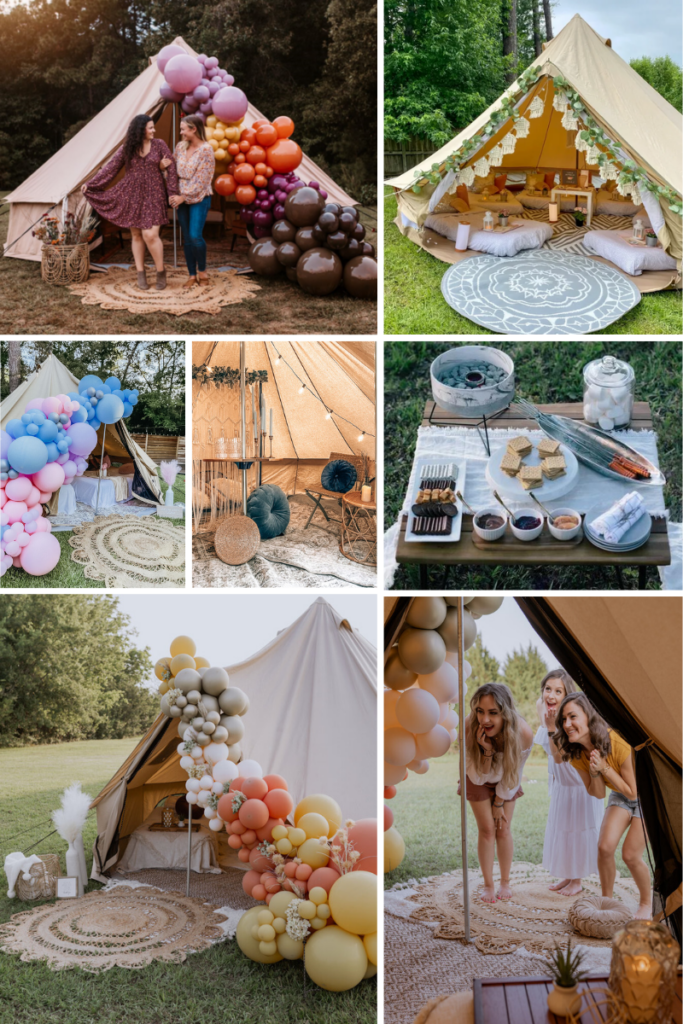 Sweet 16 Party Ideas - Backyard Camping