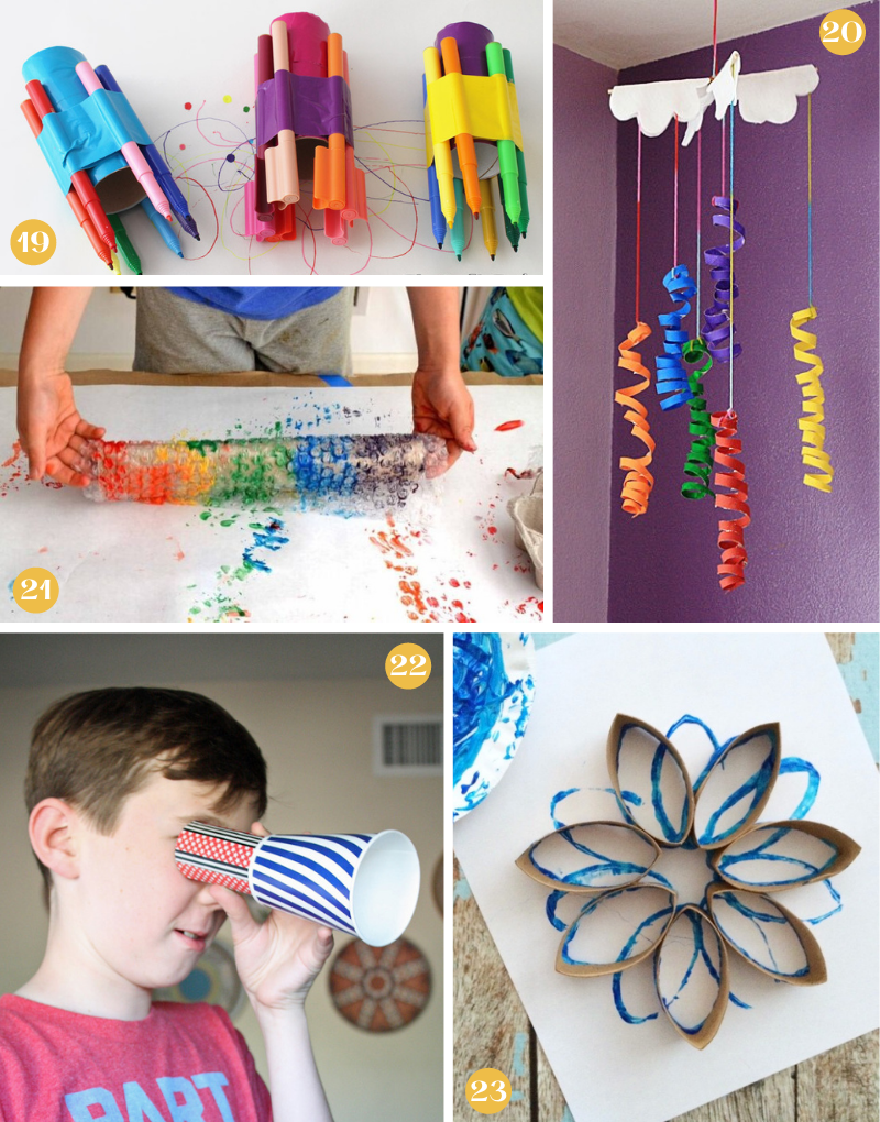 21 Awesome Cardboard Arts and Crafts Ideas for Kids