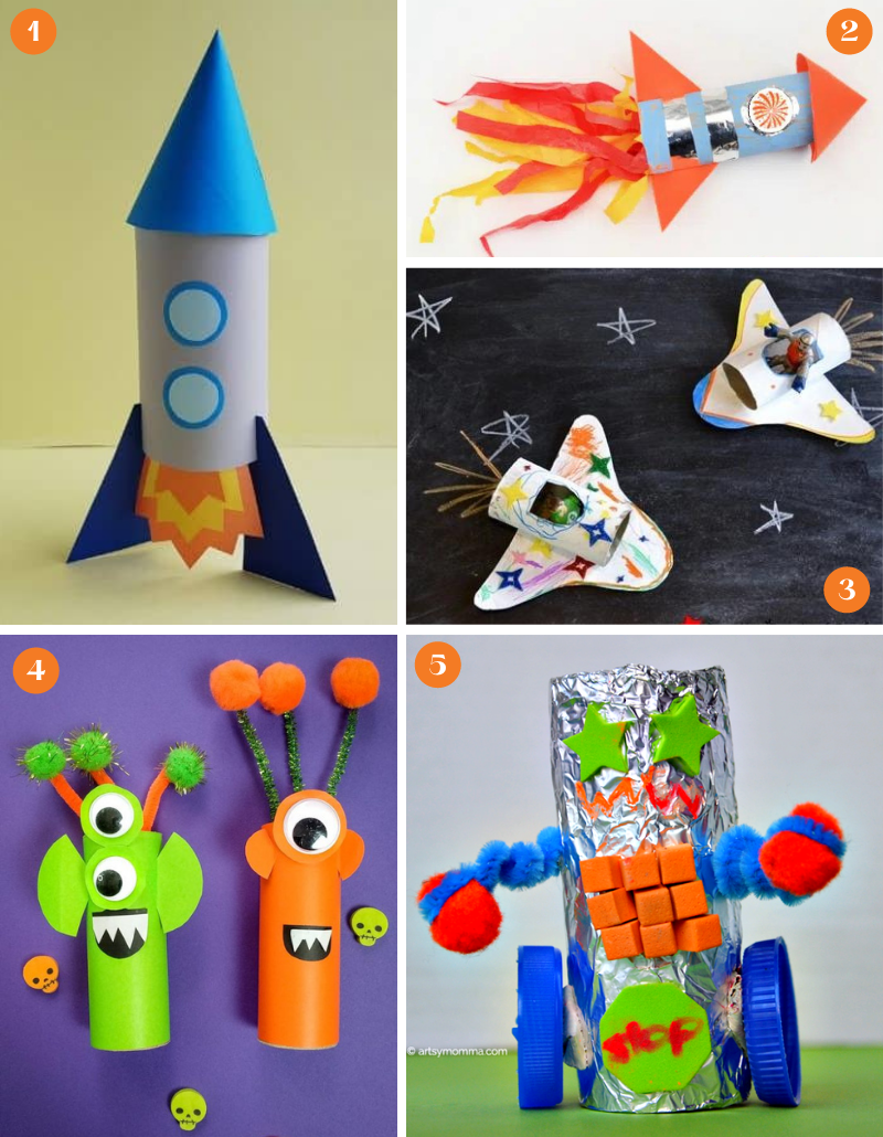 Easy Toilet Paper Roll Crafts For Kids. 150+ Genius Ideas For Cardboard  Tubes!