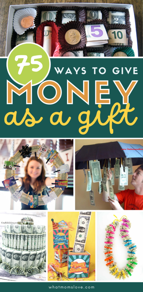 Ways to give money as a gift
