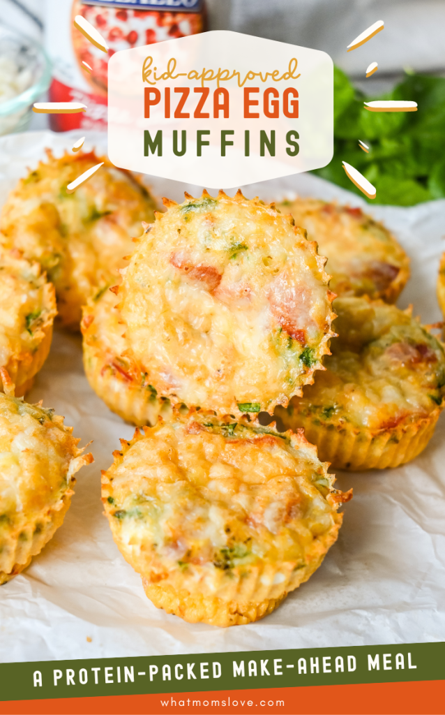 Pizza Egg Muffins: Make Ahead Breakfast for Toddlers & Kids - what moms ...